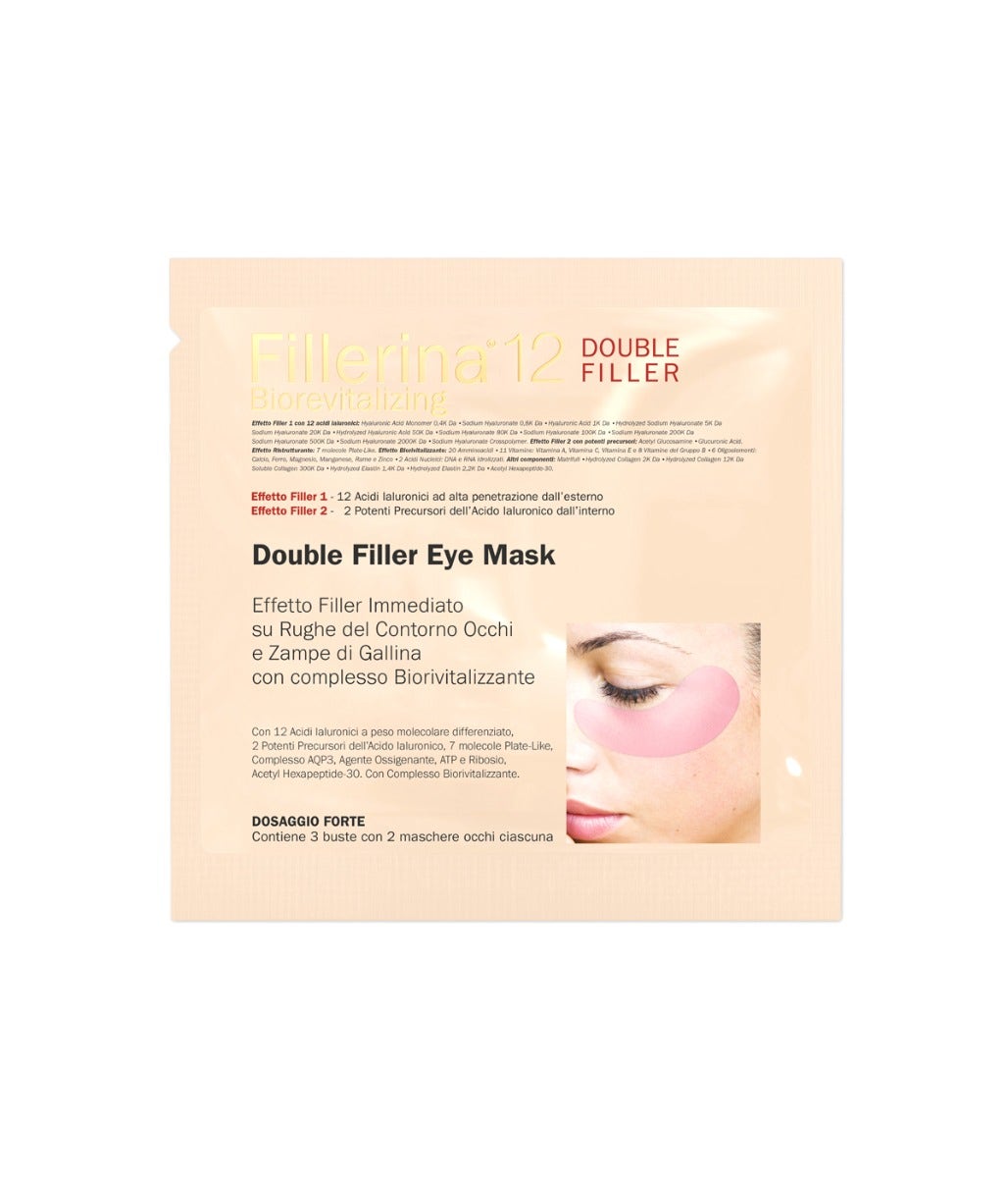 Fillerina 12 Double Filler Biorevitalizing Maschera Contorno Occhi/Zampe Di Gallina-1