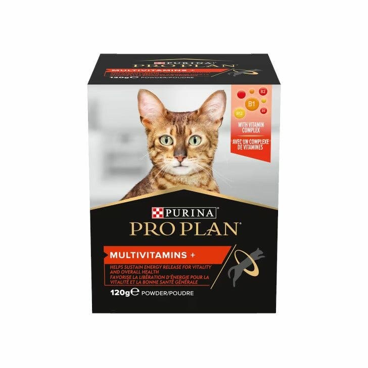Purina Pro Plan Cat Supplement Multivitamin+ Alimento Complementare Per Gatti 120g-1