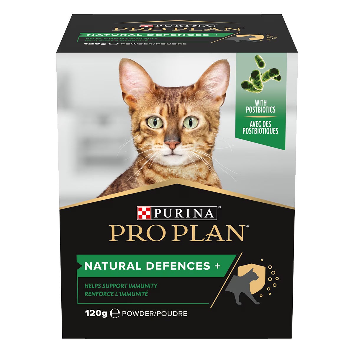 Purina Pro Plan Supplements Natural Defences+ Postbiotici Per Gatti Adulti 120g-2