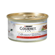 Purina Gourmet Gold Tortini Con Agnello E Fagiolini Per Gatti Lattina 85g-1