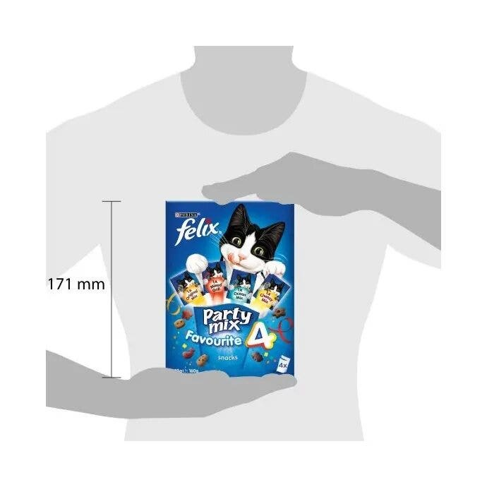 Purina Felix Party Mix Favourite 4 Snack Gatti Adulti Busta 4x40g-4