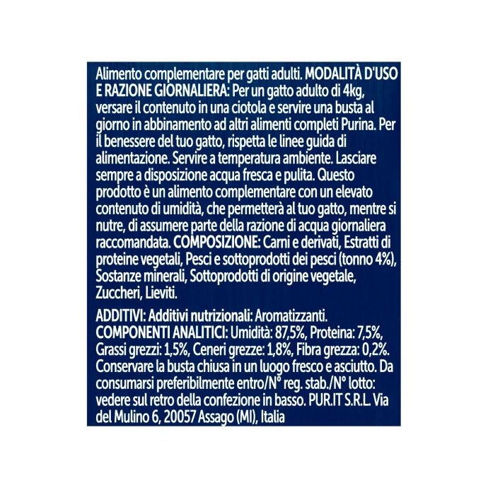 Purina Felix Soup Gusto Tonno Cibo Umido Gatti Adulti Busta 48g-3