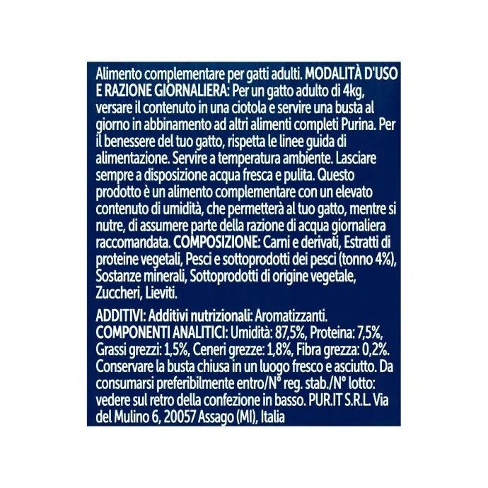Purina Felix Soup Gusto Tonno Cibo Umido Gatti Adulti Busta 48g-3