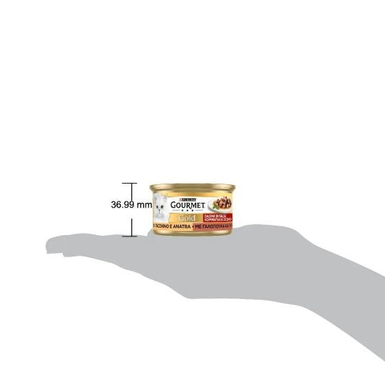 Purina Gourmet Gold Dadini In Salsa Con Tacchino E Anatra Per Gatti Lattina 85g-2
