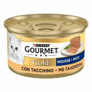 GOURMET Gold Gatto Mousse con Tacchino 85g-1