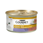 Purina Gourmet Gold Patè Con Agnello E Anatra Per Gatti Lattina 85g-1