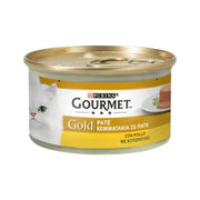 Purina Gourmet Gold Gatto Patè Con Pollo Per Gatti Lattina 85g-0