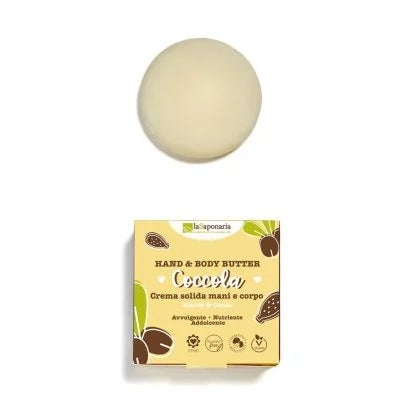 La Saponaria Crema Solida Mani Corpo Coccola 8g-1