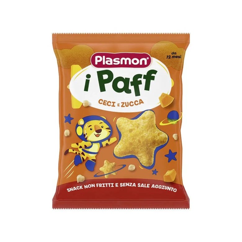 Plasmon Paff Stelline Ceci E Zucca 12M+ 15g-0