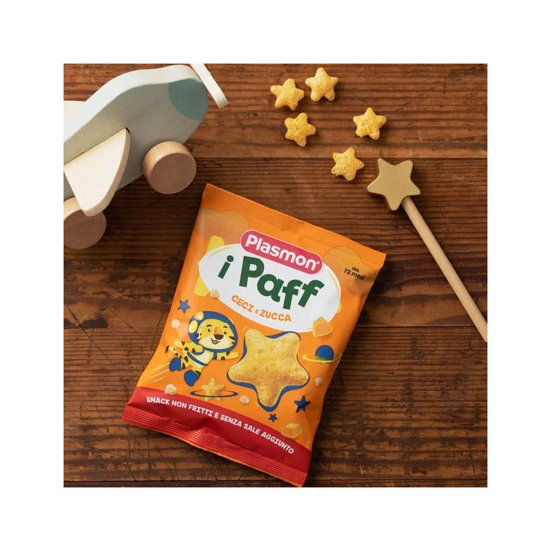 Plasmon Paff Stelline Ceci E Zucca 12M+ 15g-2