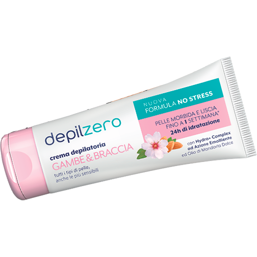Depilzero Crema Depilatoria Gambe Braccia 256g-1