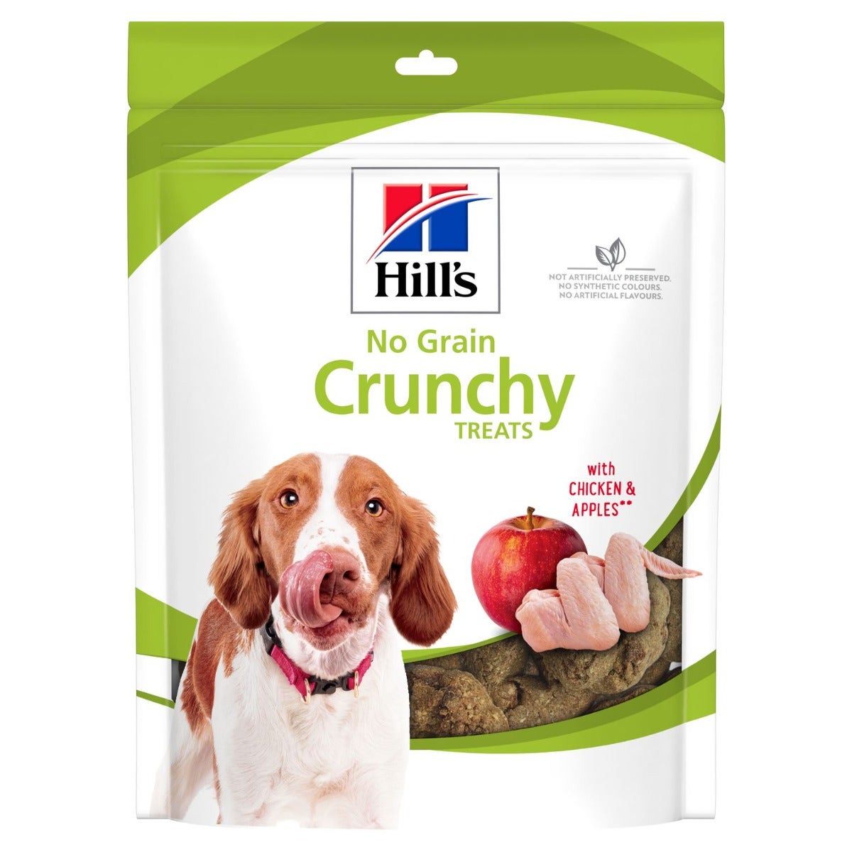 Hill's No Grain Crunchy Snack per Cani con Pollo e Mele Bustina 227gr-1
