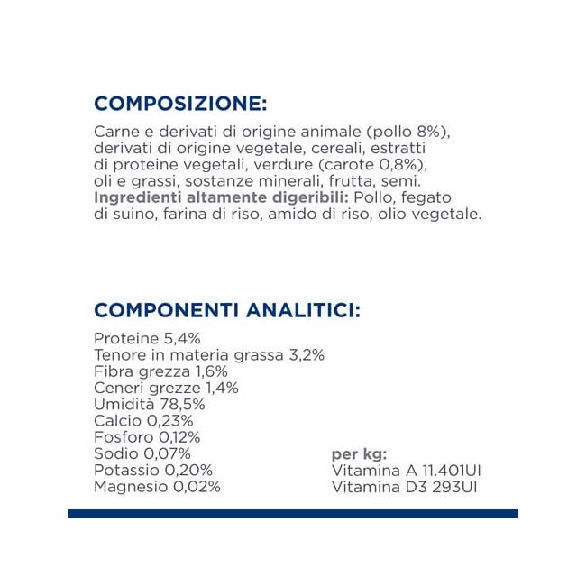 Hill's Prescription Diet Gastrointestinal Biome Spezzatino Per Cani Pollo E Carote Lattina 354g-6