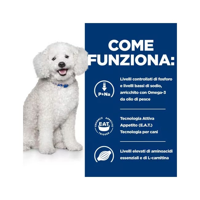 Hill's Prescription Diet k/d Early Stage Alimento Secco Per Cani 1,5kg-4