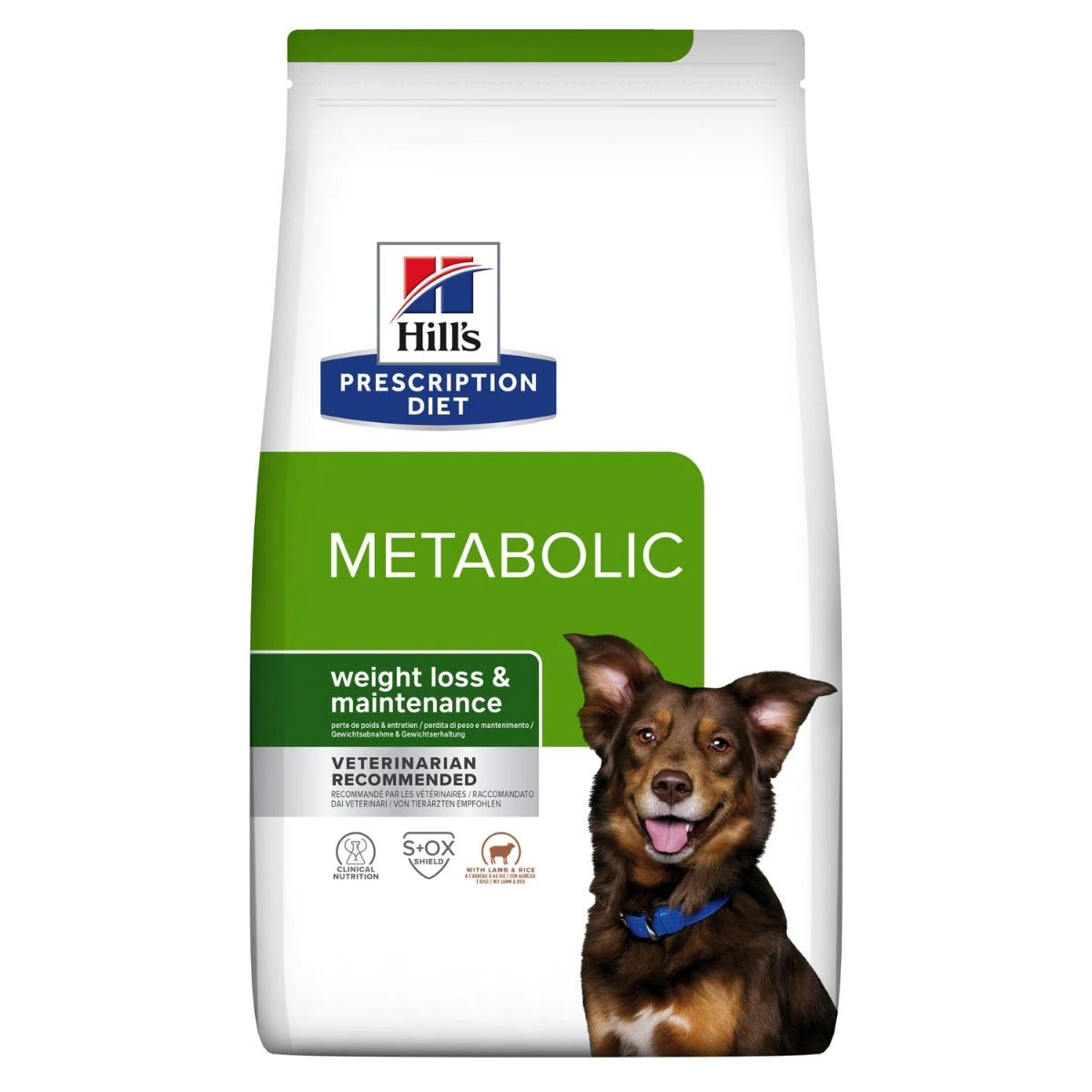 Hill's Prescription Diet Metabolic Cibo Secco Con Agnello Cani Adulti Sacco 1,5kg-1