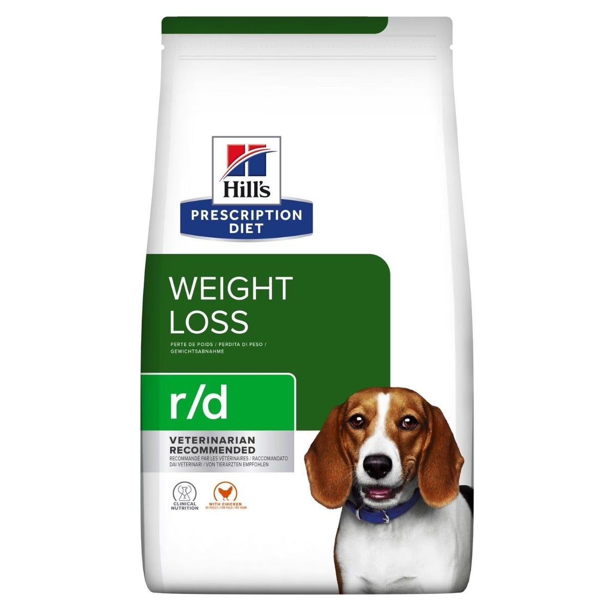 Hill's Prescription Diet Weight Loss r/d Cibo Secco Cani Adulti Sacco 10kg-1