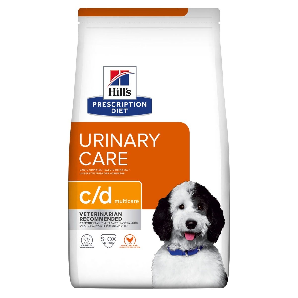Hill's Prescription Diet C/D Multicare Urinary Care Crocchette Di Pollo Per Cani Sacco 4 Kg-1