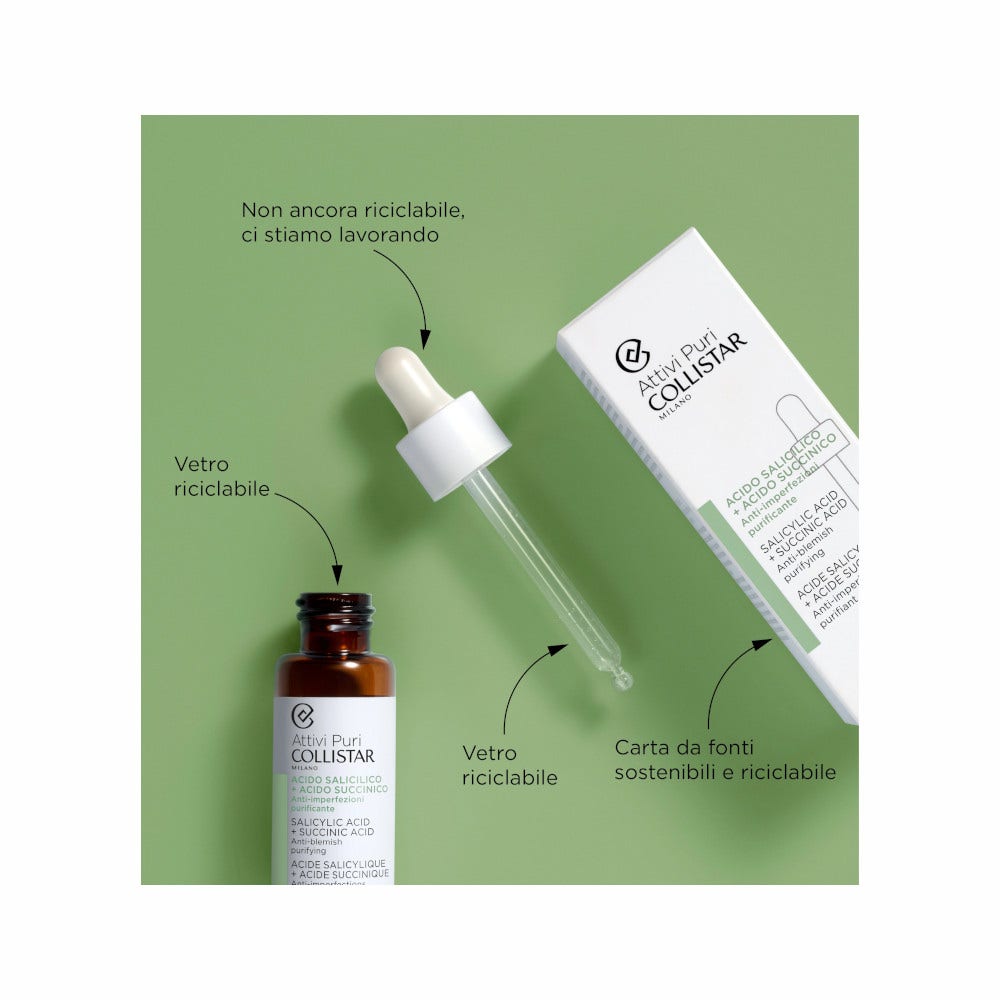 Collistar Attivi Puri Lozione Acido Salicilico + Acido Succinico30ml-4