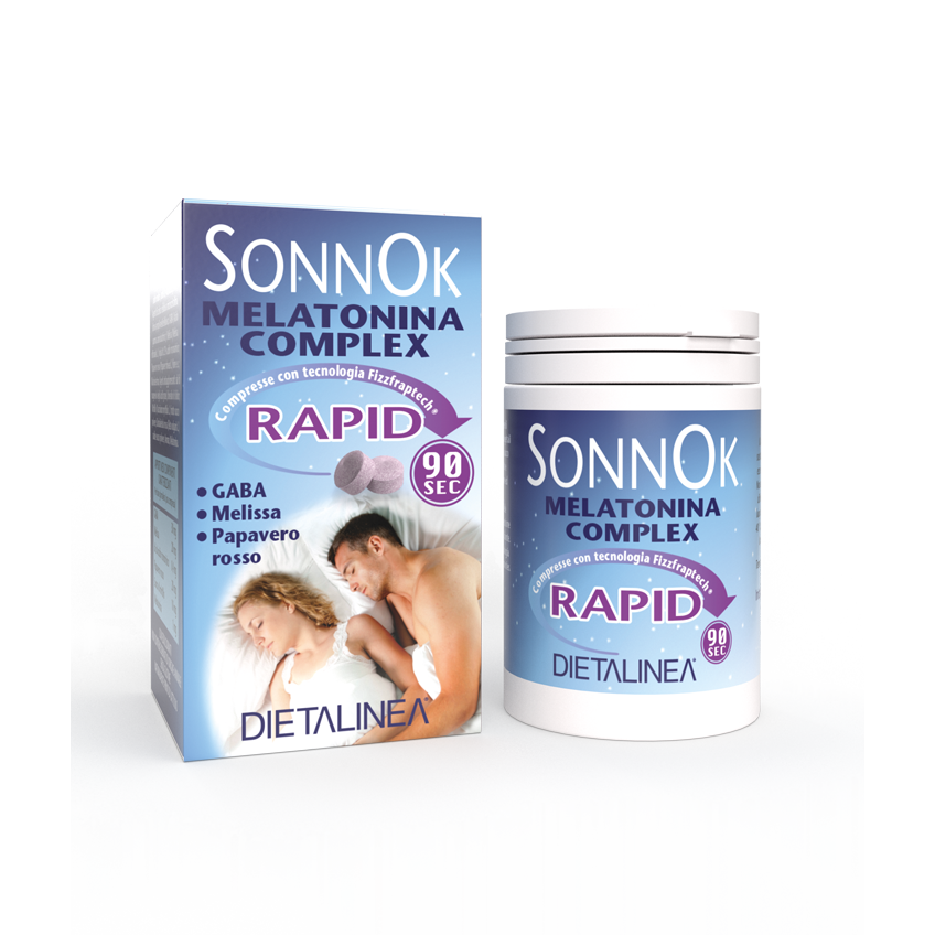 Dietalinea Sonno Melatonina Rapid 60 Compresse-1