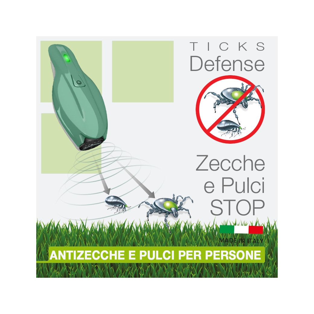 Colpharma Ticks Defense Dispositivo Ultrasonico Antizecche E Pulci Per Persone-2
