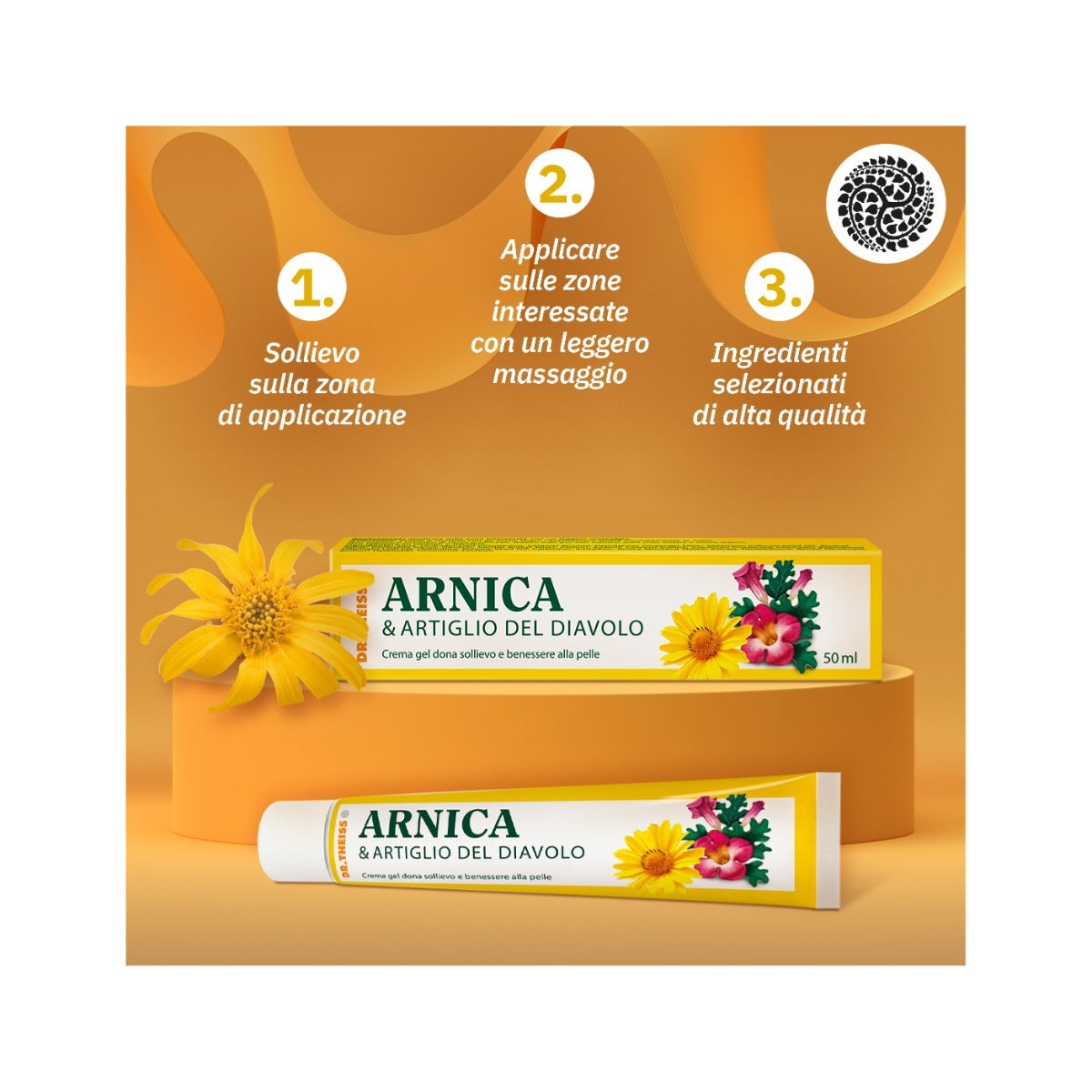 Dr Theiss Arnica/Artiglio Del Diavolo Crema Gel 50ml-4