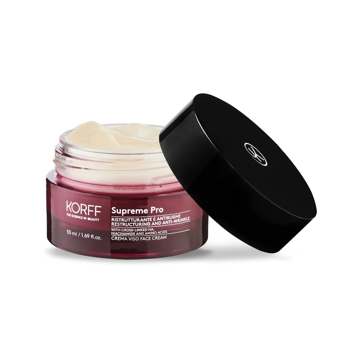 Korff Supreme Pro Crema Viso Ristrutturante Antirughe 50ml-2