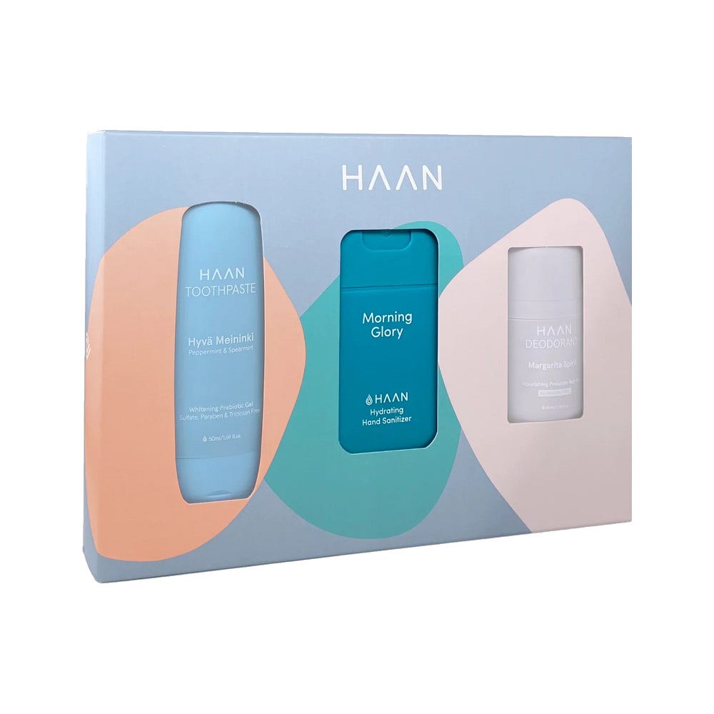 Haan Tiny Serenity Cofanetto Dentifricio 50ml + Igienizzante Mani 30ml + Deodorante 40ml-2