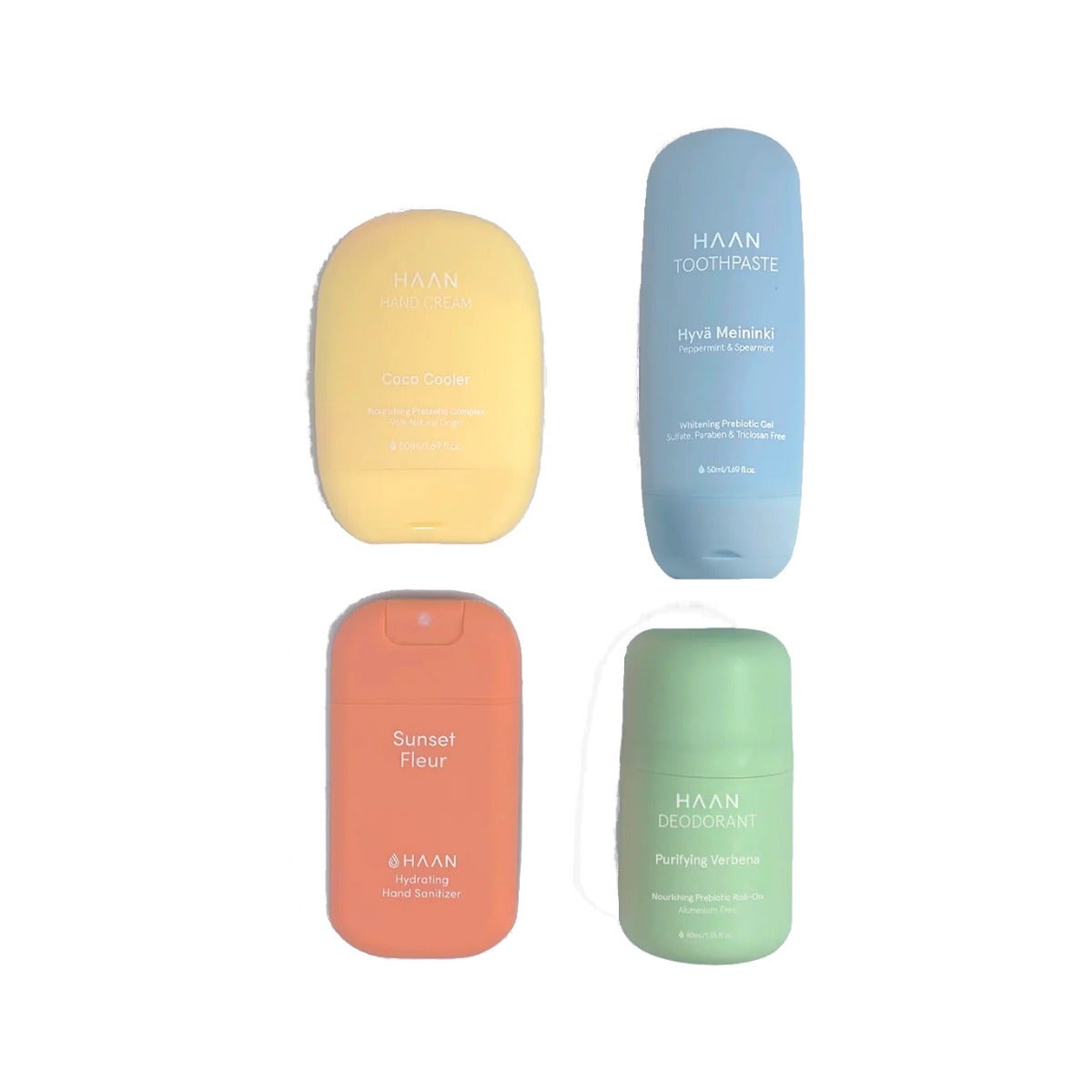 Haan Great Joyful Cofanetto Dentifricio 50ml + Igienizzante Mani 30ml + Crema Mani 50ml + Deodorante 40ml-3