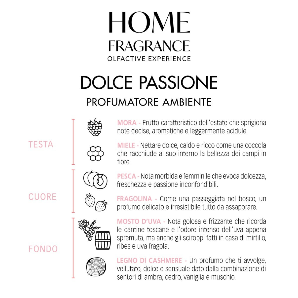 Home Fragrance Profumatore Ambiente Dolce Passione 250ml-3