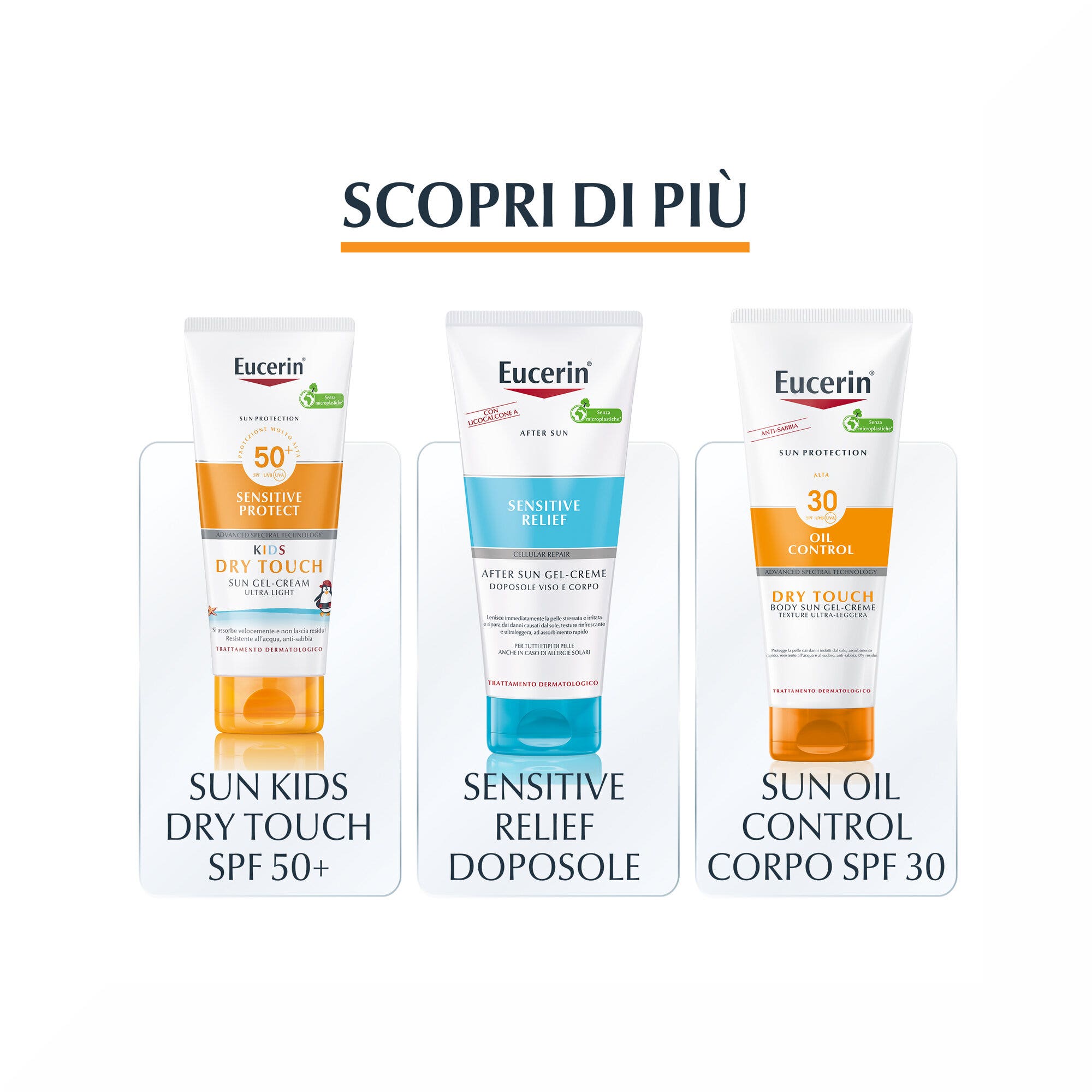Eucerin Sensitive Protect Kids Sun Spray SPF50+ 250ml Sicuro-6
