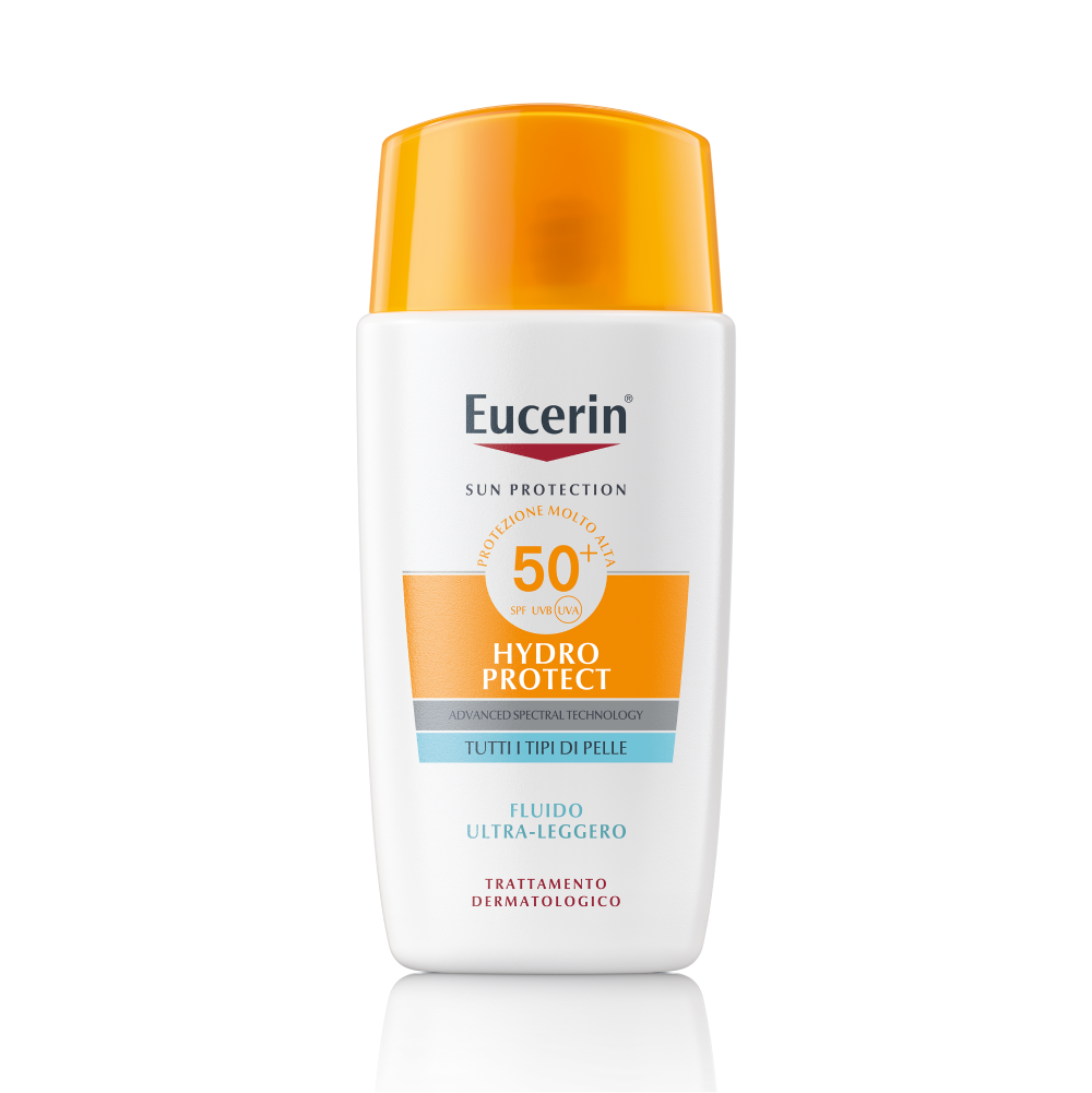 Eucerin Hydro Protect Fluido Solare Viso Ultra-Leggero 50ml SPF 50+-2