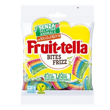 Fruittella Caramelle Bites Frizz 90g-1