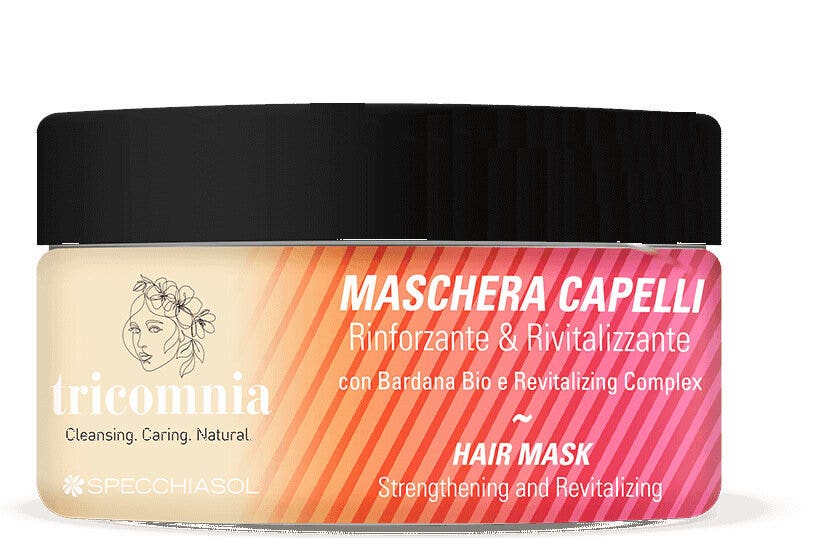 Tricomnia Maschera Capelli Rinforzante E Rivitalizzante 250ml-9