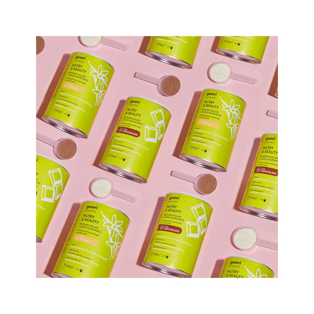 Goovi Nutry&Beauty Proteine In Polvere Cioccolato 260g-6