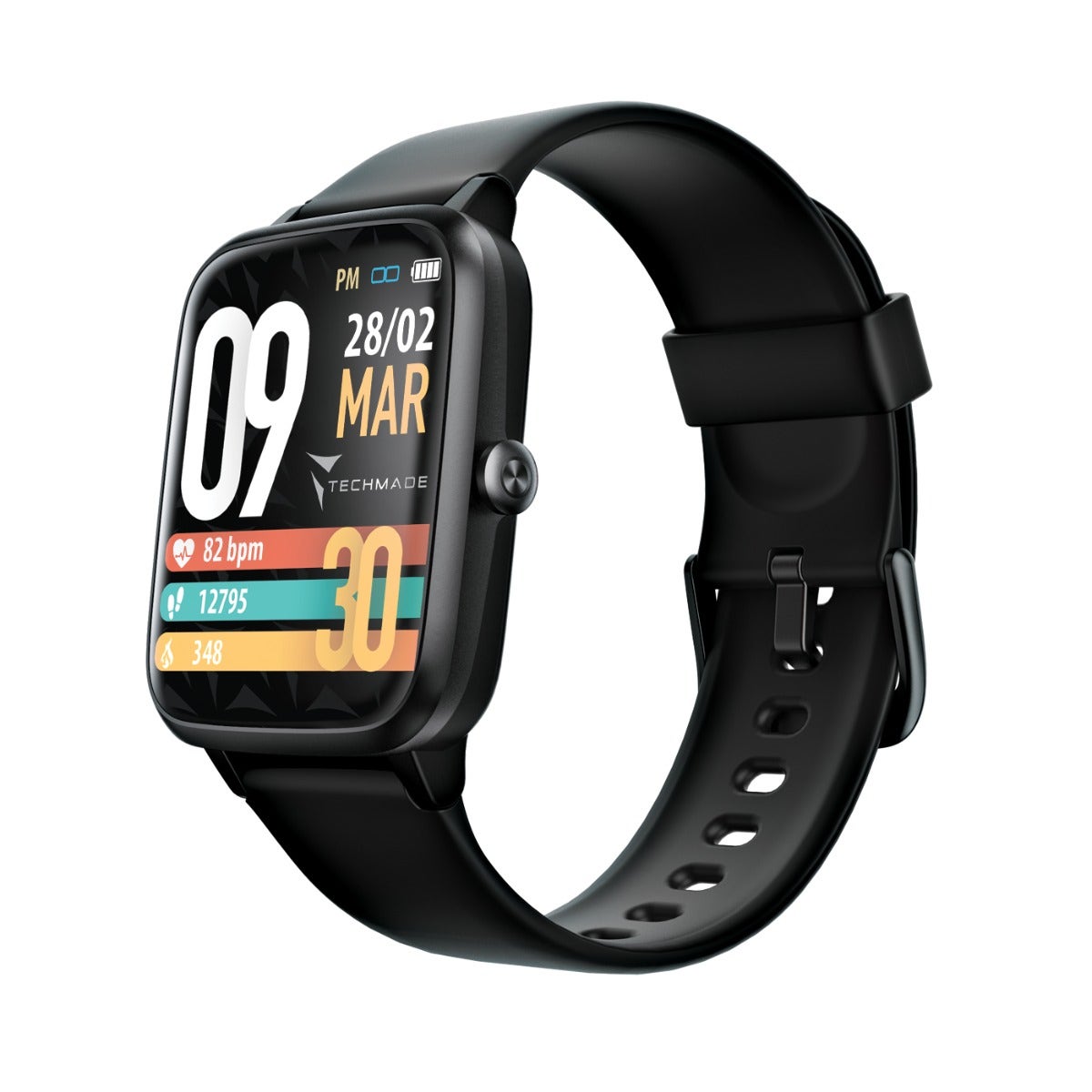 Techmade Smartwatch Sport Con GPS Integrato Colore Black-7