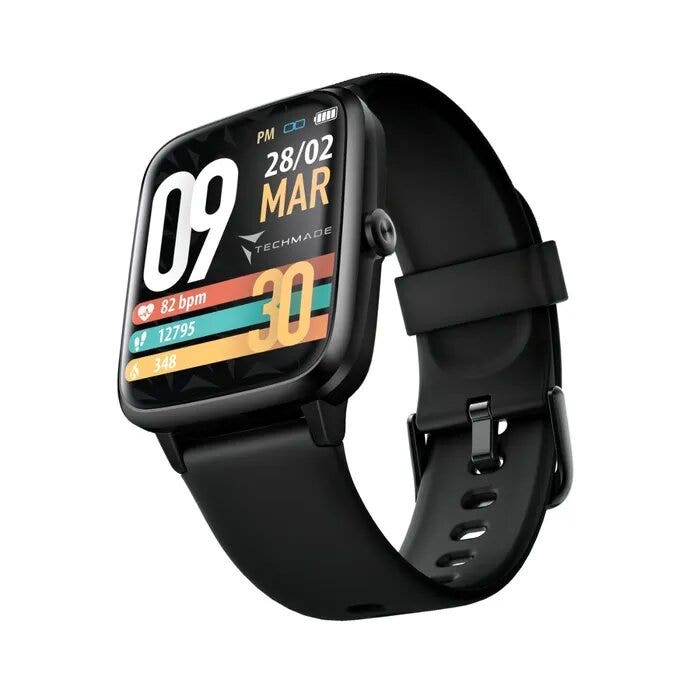 Techmade Smartwatch Sport Con GPS Integrato Colore Black-17