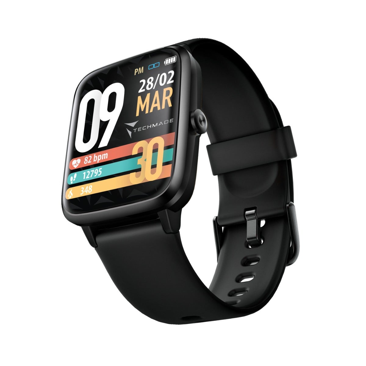 Techmade Smartwatch Sport Con GPS Integrato Colore Black-11