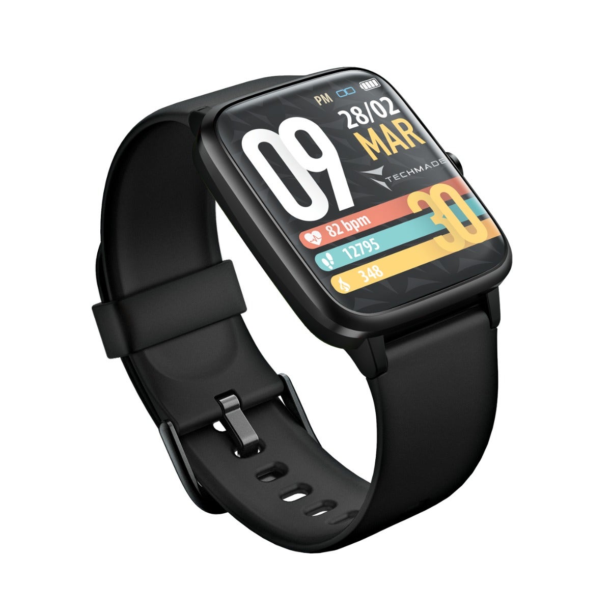 Techmade Smartwatch Sport Con GPS Integrato Colore Black-10