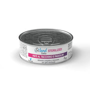 Siland Cibo Umido Patè Tacchino/Fagiolini Gatti Adulti Sterilizzati 85g-1