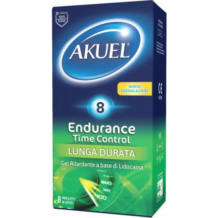 Akuel Endurance Time Control Profilattico 8 Pezzi-3