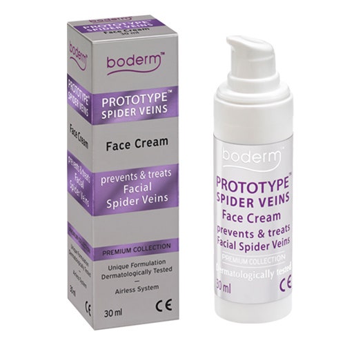 Boderm Prototype Spider Veins Crema Viso Per Teleangectasie 30ml-3
