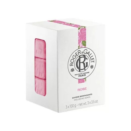 Roger&Gallet Saponette Rose 3x100g-1