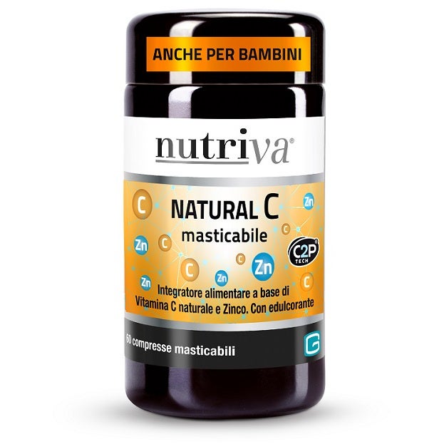 Nutriva Natural C 60 Compresse Masticabili-2