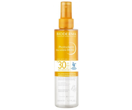 Bioderma Photoderm Acqua Solare Bronz Viso Corpo Capelli 200ml SPF30