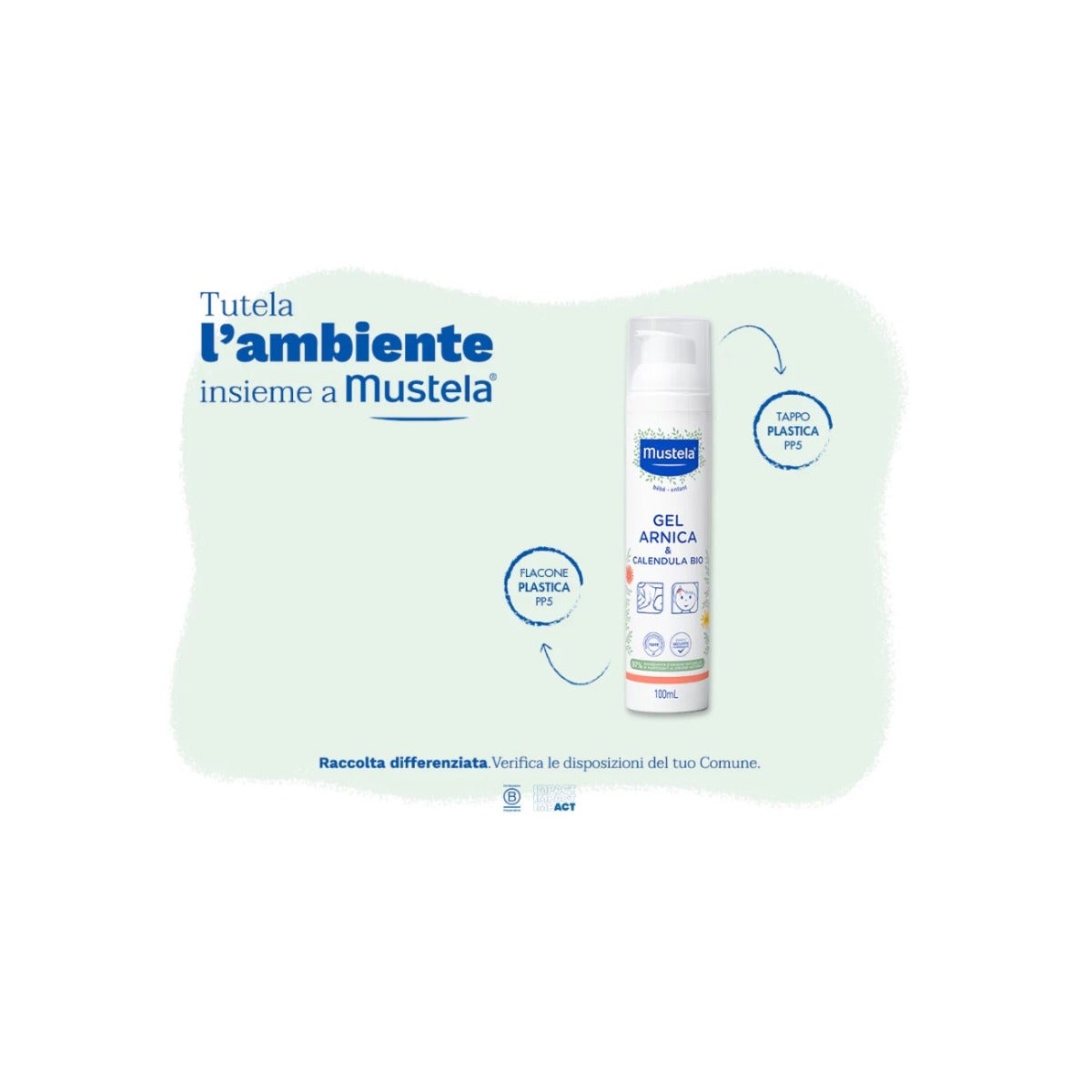 Mustela Gel Arnica e Calendula Bio 100ml-2