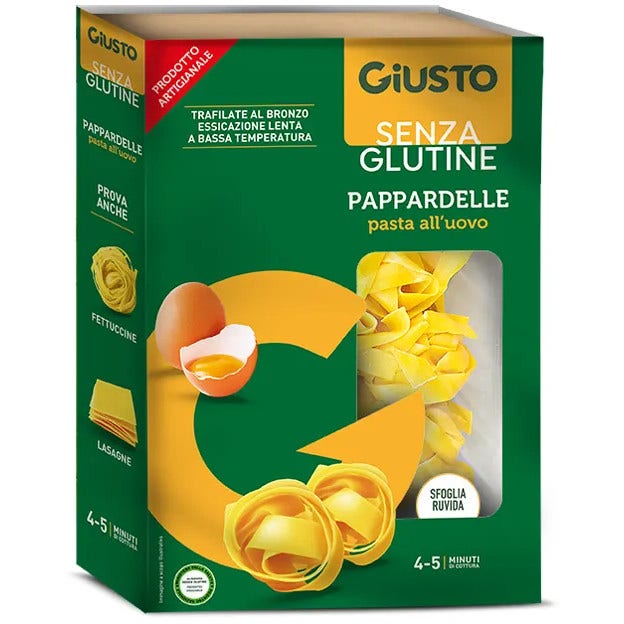Giusto Senza Glutine Pappardelle All'Uovo 250g-2