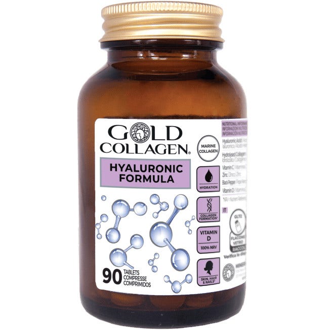 Gold Collagen Hyaluronic Formula 90 Compresse-1