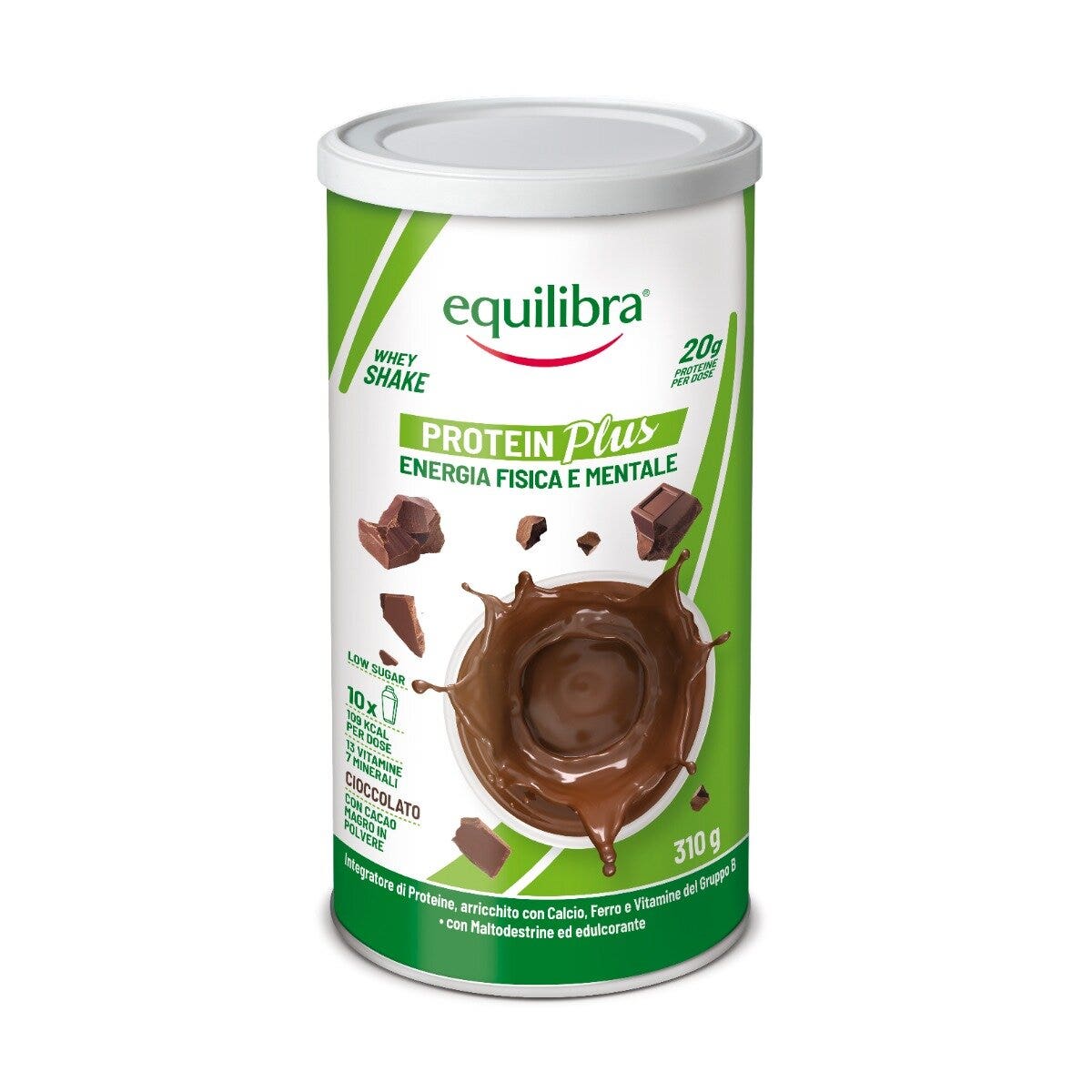 Equilibra Protein Shake Cioccolato 310g-5