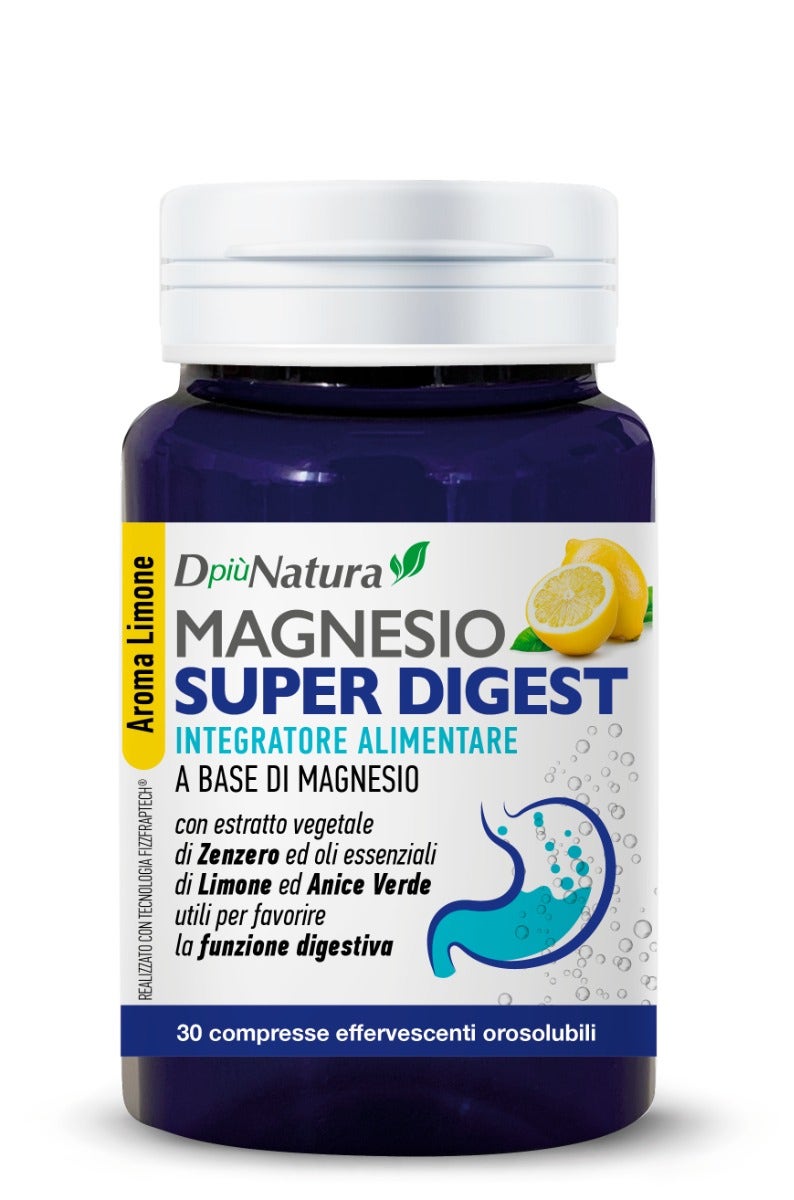 DpiùNatura Magnesio Super Digest Integratore 30 Compresse-1