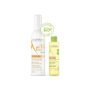 A-Derma Protect Kids Spray Bambino SPF50+ 200ml + Exomega Control Olio Lavante 100ml-1